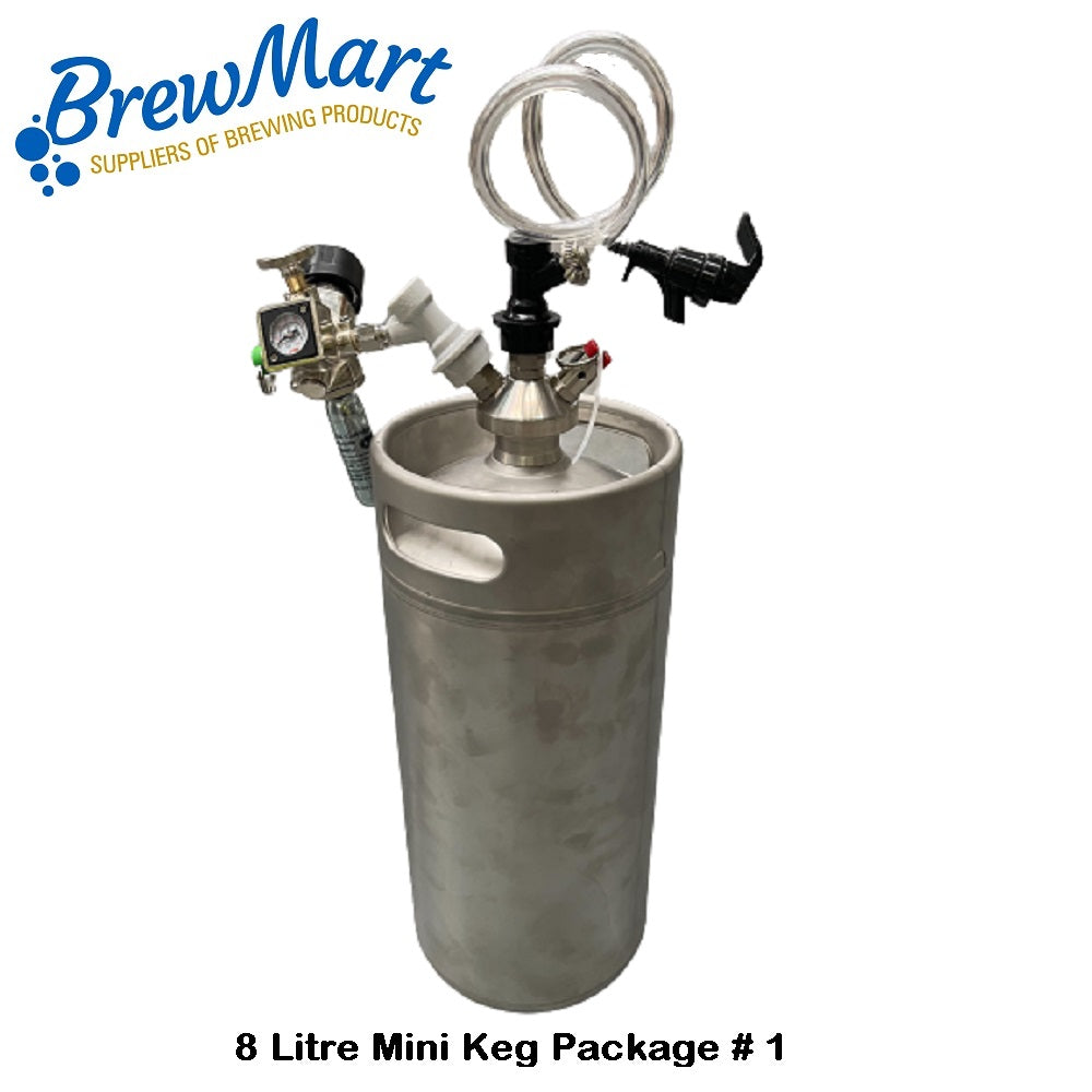 KEG - 8 litre MINI KEG TAP PACKAGE