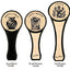 TAP HANDLE - SHORT WOOD GRAIN
