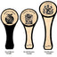 TAP HANDLE WOOD GRAIN INSERT - LEMON