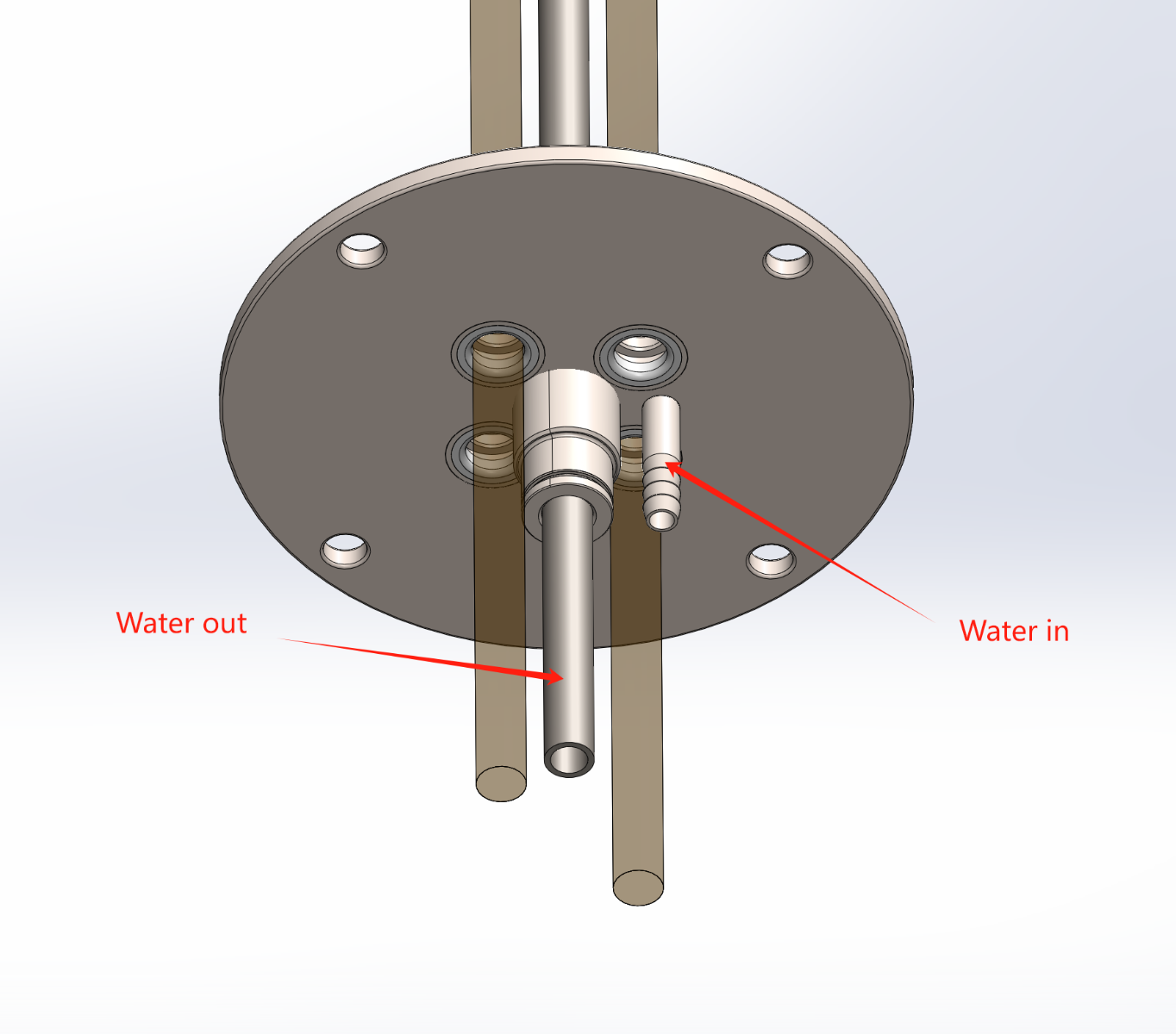 4 TAP ULTRA T FLOODED FONT - COMPLETE