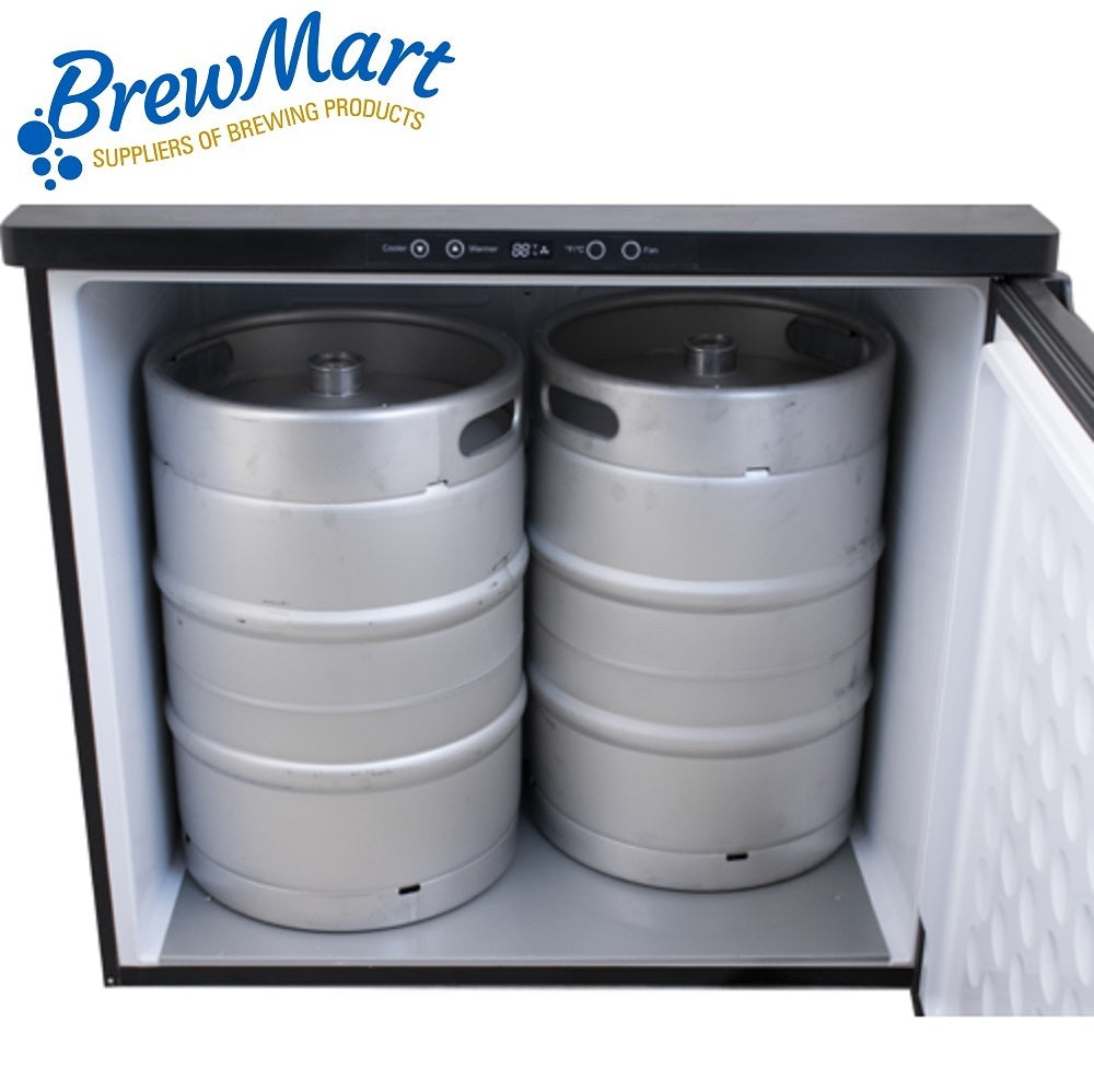 KEGERATOR X PLUS - 2 TAP BLACK