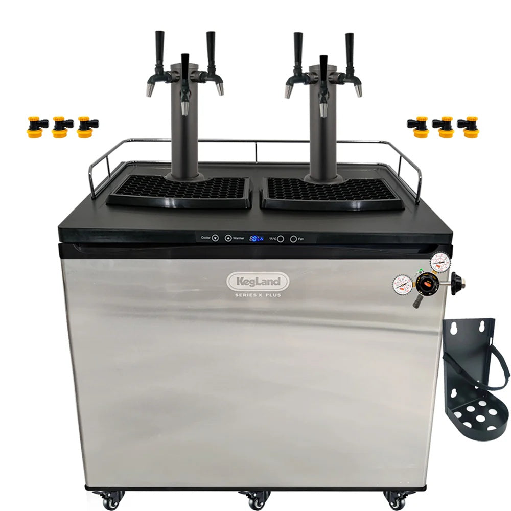 KEGERATOR X PLUS - 6 TAP BLACK