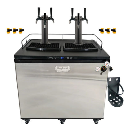 KEGERATOR X PLUS - 6 TAP BLACK
