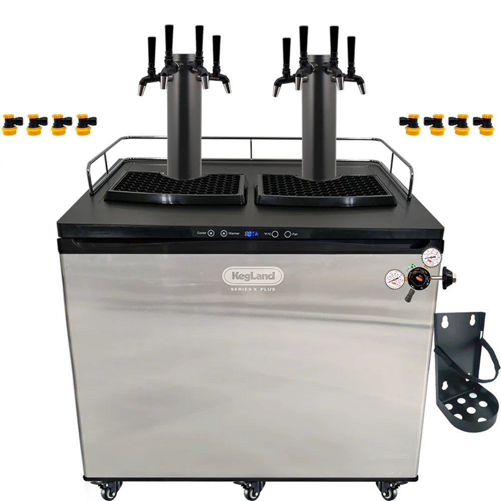 KEGERATOR X PLUS - 8 TAP BLACK