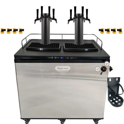 KEGERATOR X PLUS - 8 TAP BLACK