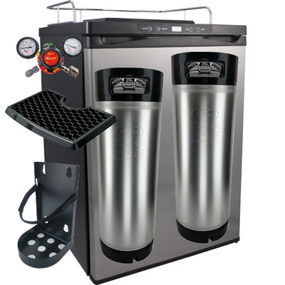 KEGERATOR - PLAIN WITH ACCESSORIES AND TWO KEGS