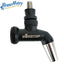 KEGERATOR X - 2 TAP GRANDE WITH BLACK PUNISHER NUKATAPS