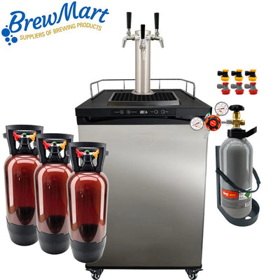 KEGERATOR X.1 - 3 TAP PET KEGS GRANDE