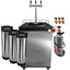 KEGERATOR X - 3 TAP TOWER GRANDE WITH NUKATAPS