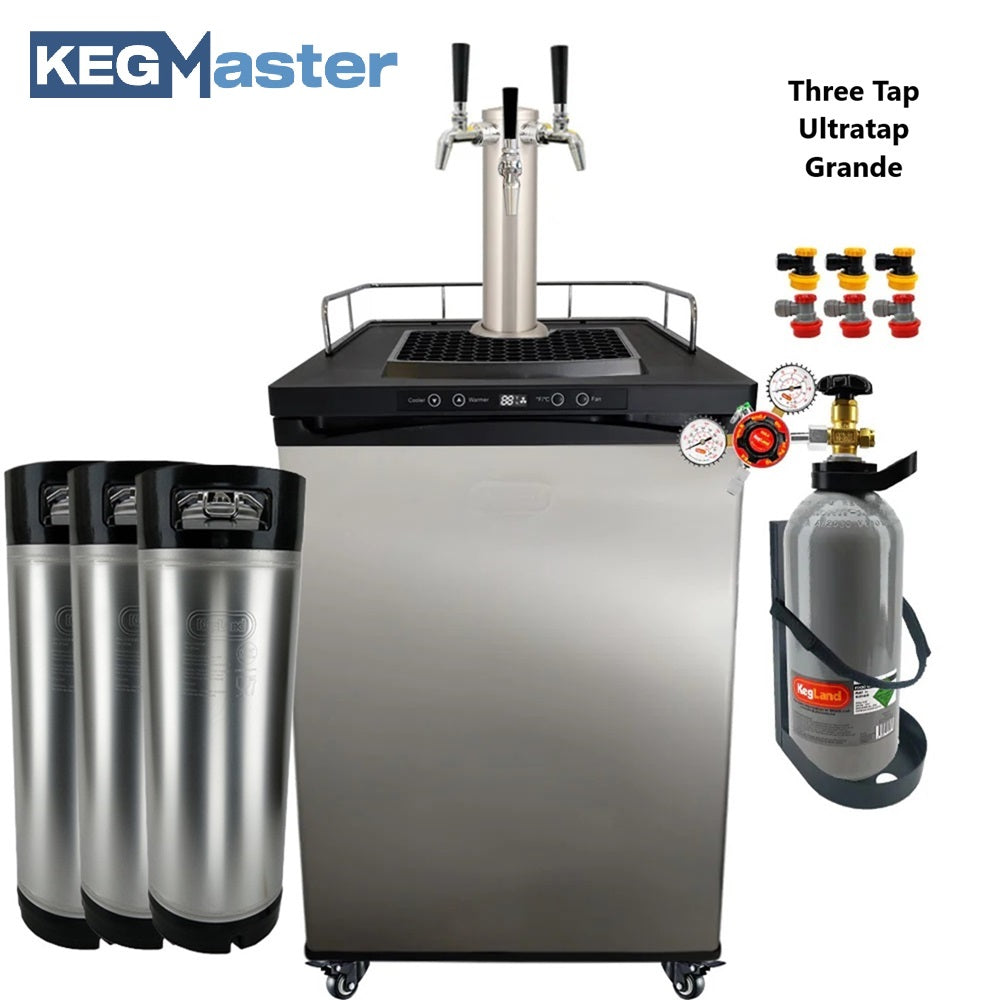 KEGERATOR SERIES XL 3 TAP GRANDE WITH ULTRATAPS