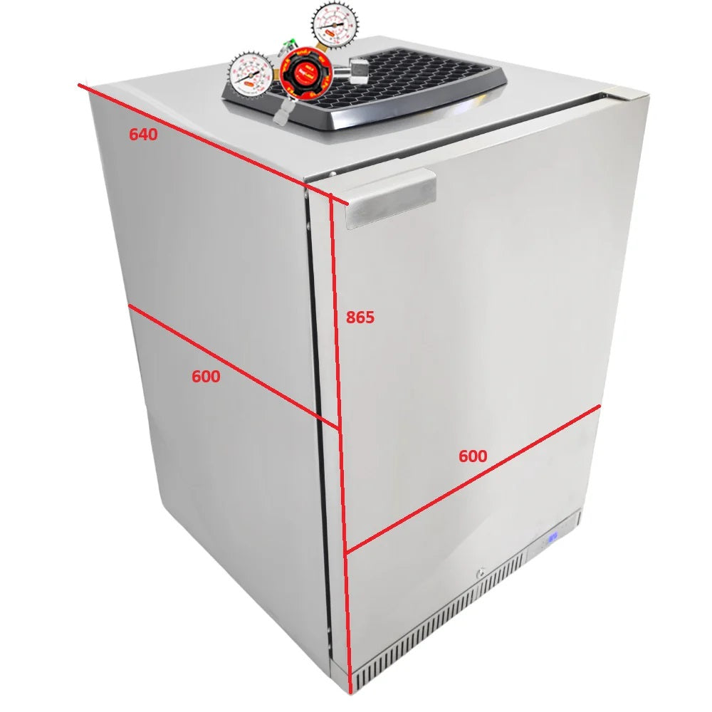 KEGERATOR KEGLAND BUILT IN - PLAIN