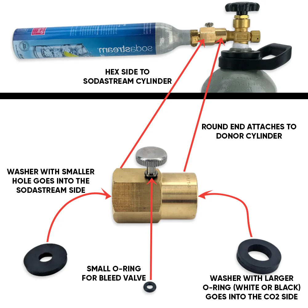 SODA STREAM FILLING ADAPTOR