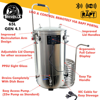 BREWZILLA 65 litre GEN 4.1