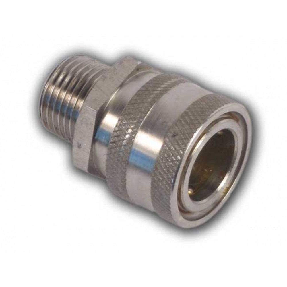 QUICK CONNECTOR S/S 1/2 BSP M