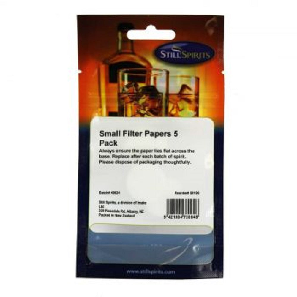 CARBON FILTER SMALL PAPER x 5