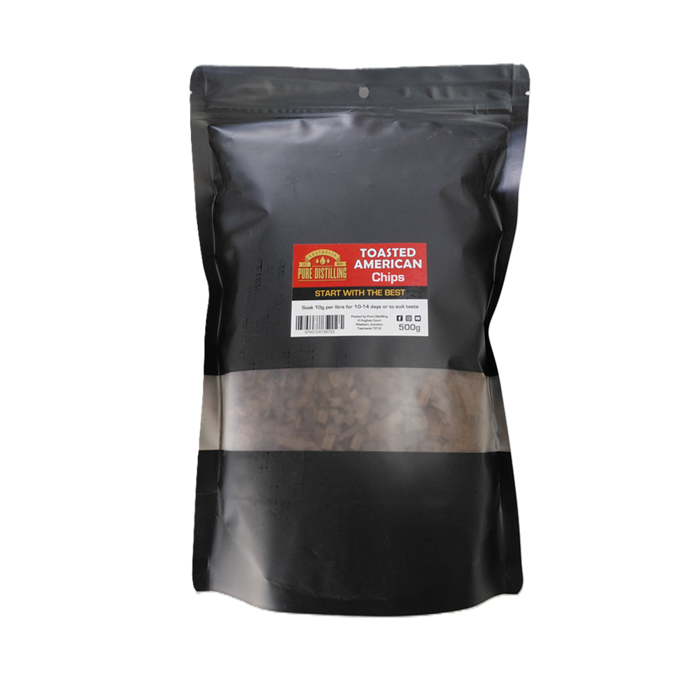 OAK CHIPS AMERICAN TOAST 500gm