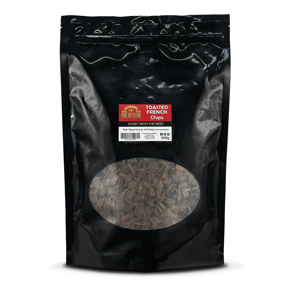 OAK CHIPS FRENCH TOASTED 500gm