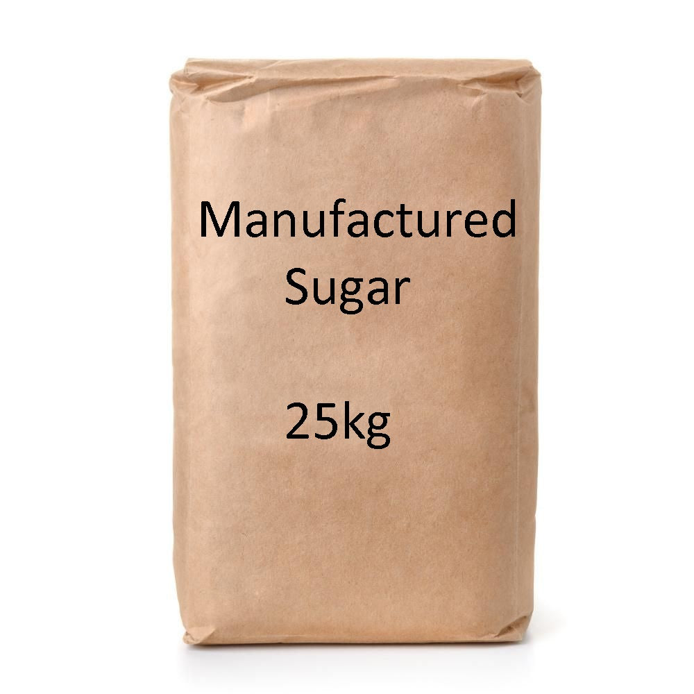 SUGAR MANUFACTURED 25 KG BAG