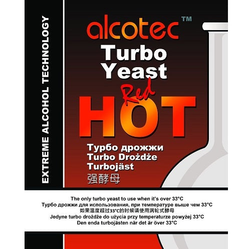 YEAST RED HOT ALCOTEC