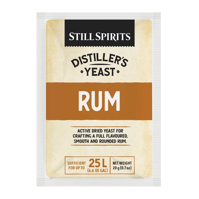 YEAST-DISTILLERS RUM