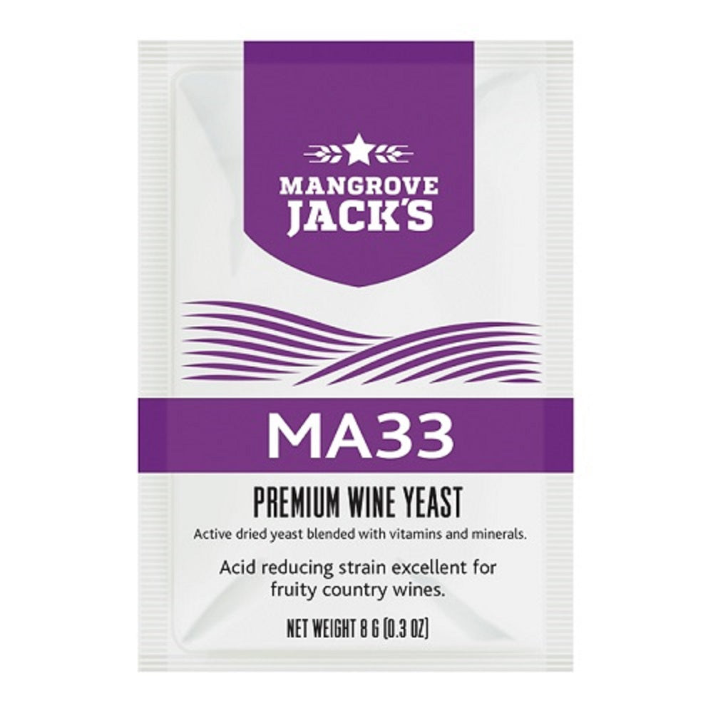 YEAST MA33 WHITE COUNTY WINE