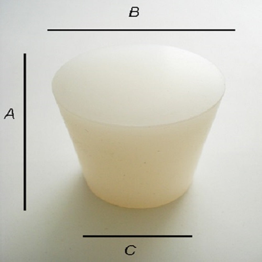 BUNG SILICONE 17x25x45 SOLID