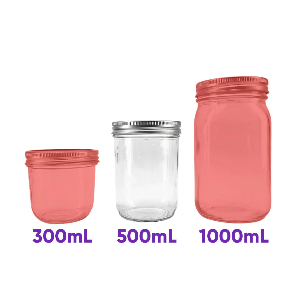 MASON JAR & LID 500ml