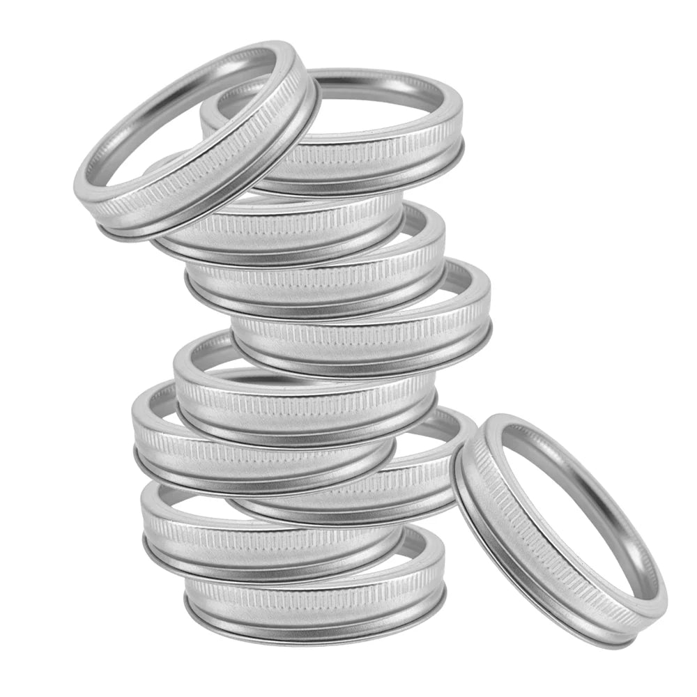 MASON JAR LID RINGS x 12