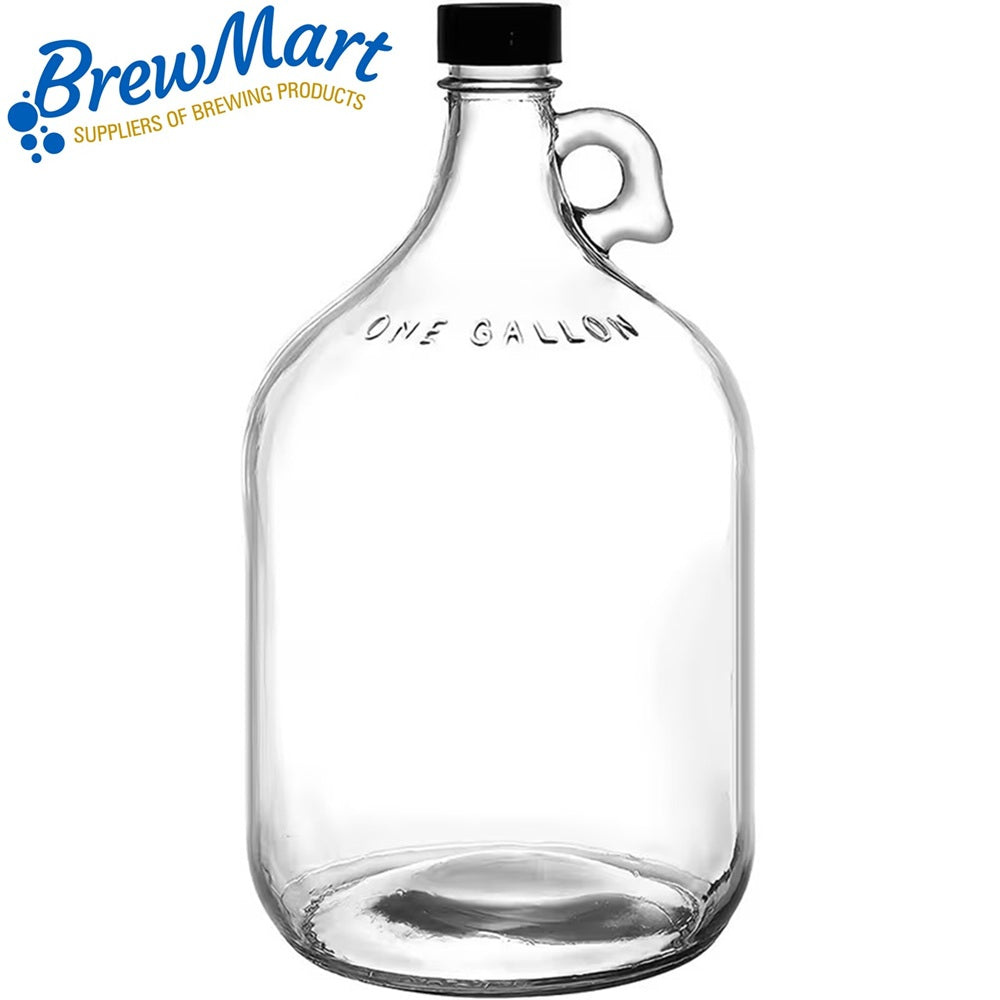 DEMIJOHN - 4 LITRE CLEAR GLASS