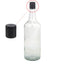 STILL SPIRITS THREADED BLACK PLASTIC CAPS x 10