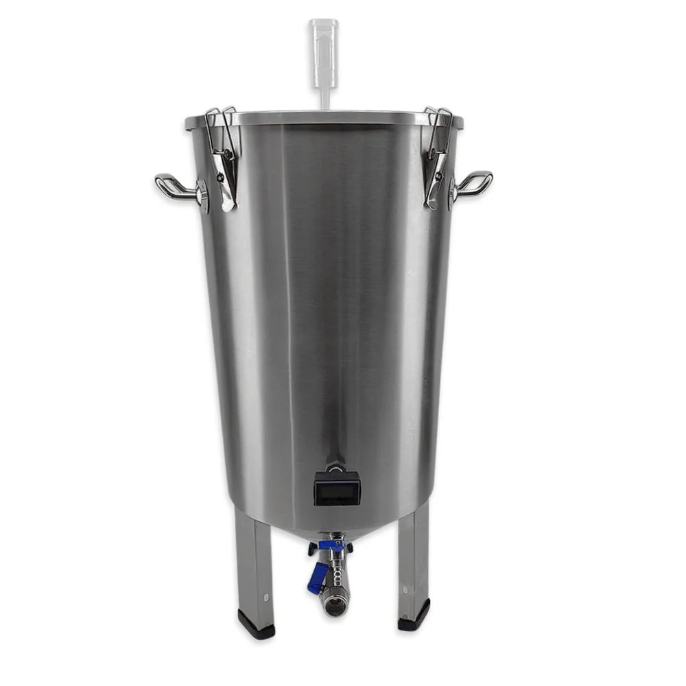 STAINLESS STEEL CONICAL FERMENTER - 32 LITRE