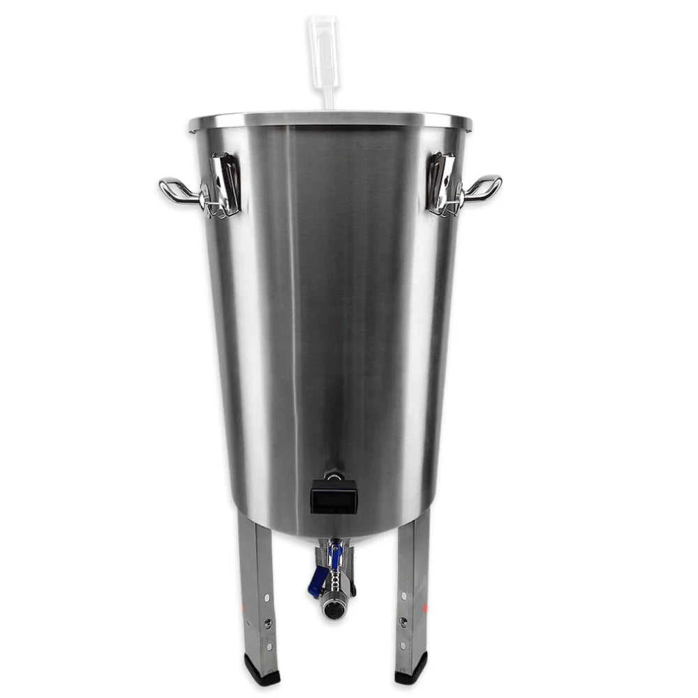 STAINLESS STEEL CONICAL FERMENTER - 32 LITRE