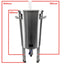 STAINLESS STEEL CONICAL FERMENTER - 32 LITRE