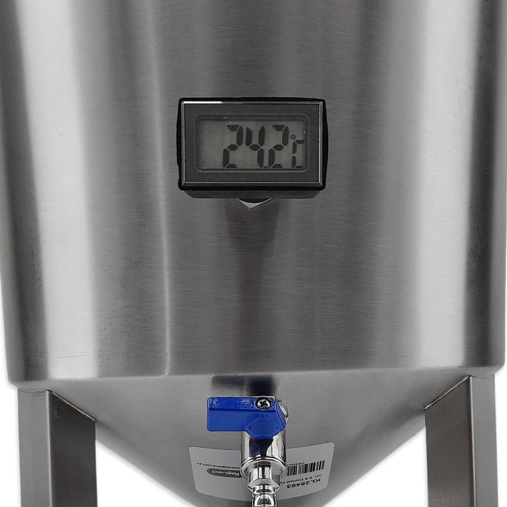 STAINLESS STEEL CONICAL FERMENTER - 32 LITRE