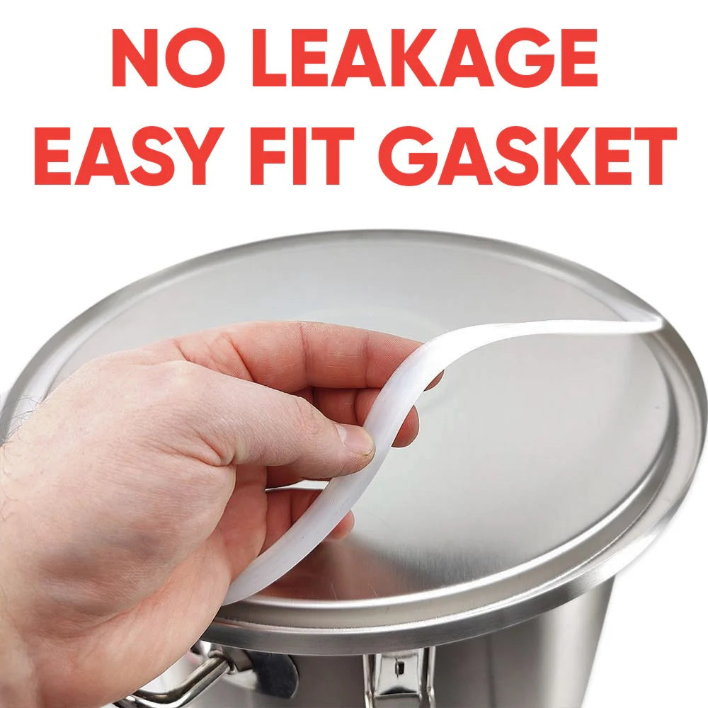 STAINLESS STEEL CONICAL FERMENTER - 32 LITRE