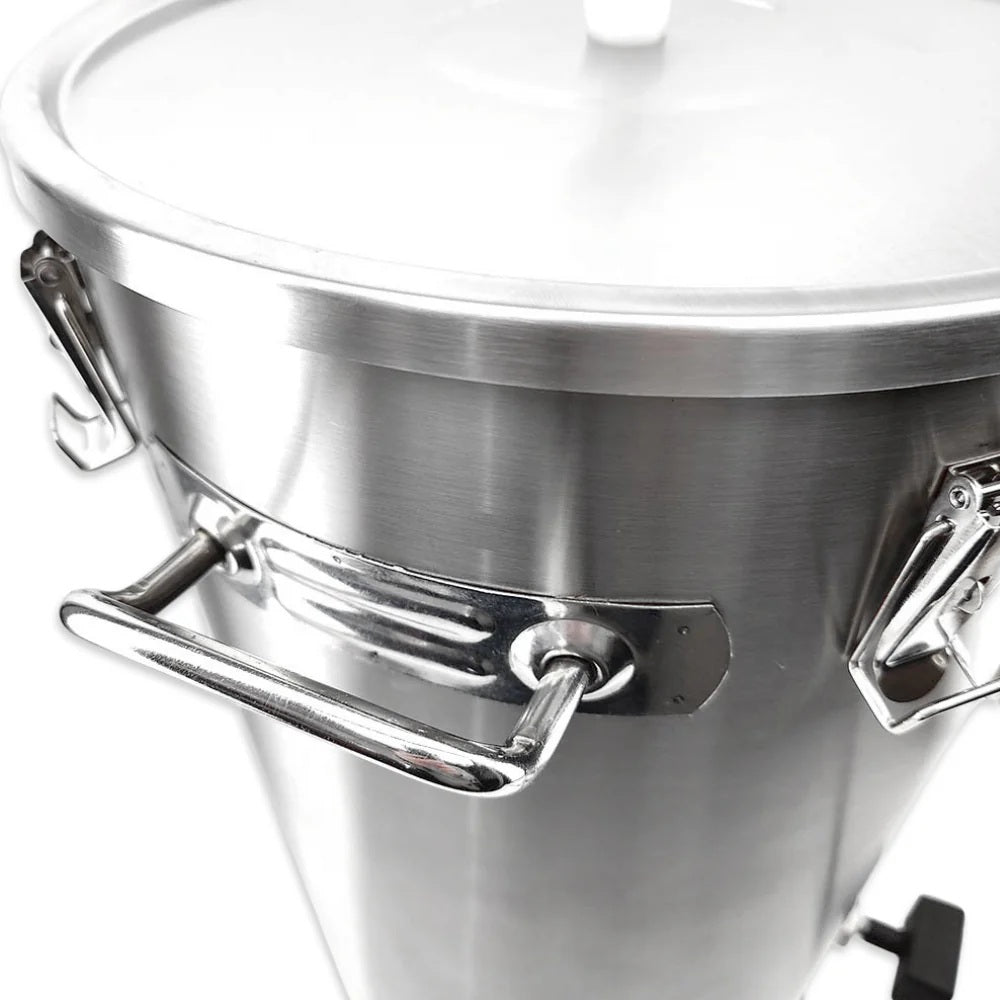STAINLESS STEEL CONICAL FERMENTER - 32 LITRE