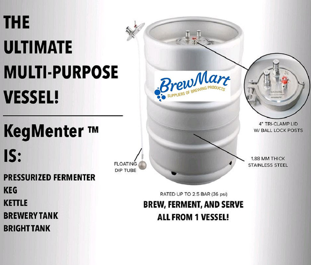 50ltr KEGMENTER WITH TANK POST