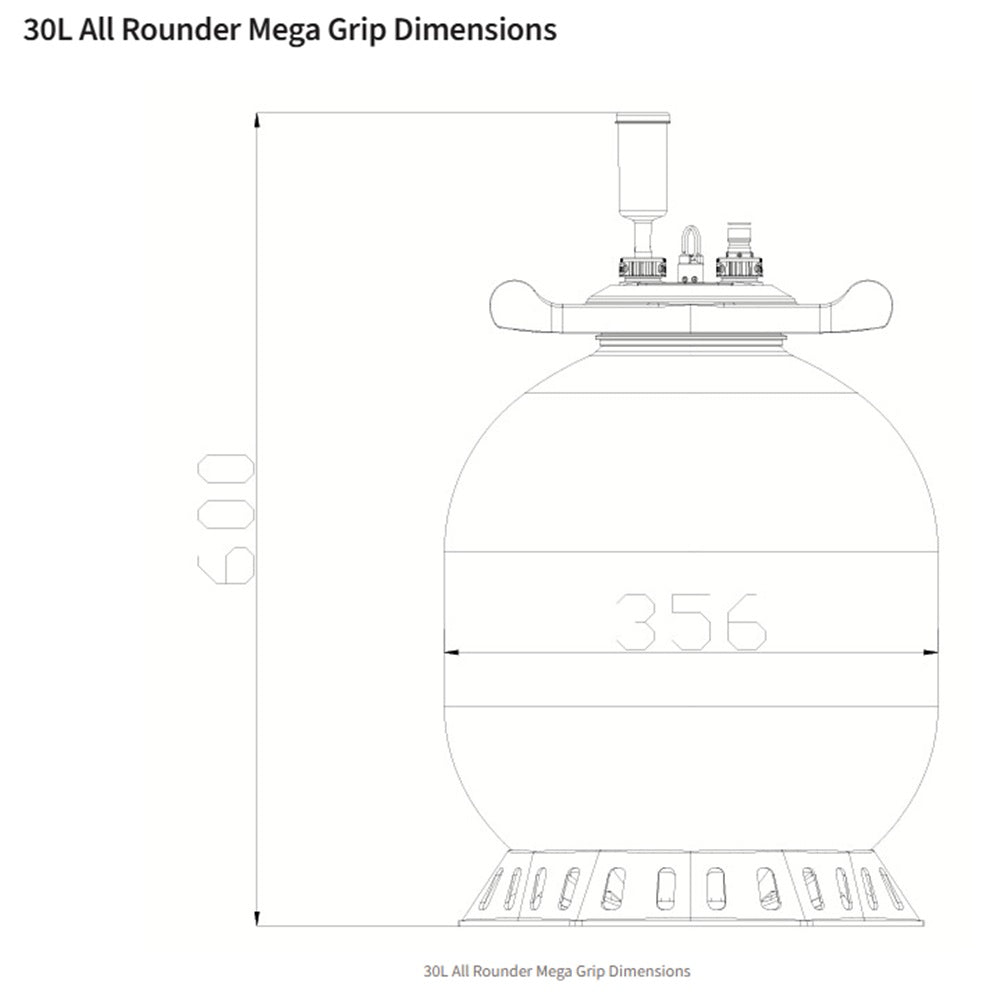 FERMZILLA 30 ltr ALL ROUNDER - COMPLETE EASY GRIP KIT