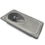 GLASS RINSER - RECESSED WITH DRAIN BOARD - C4042