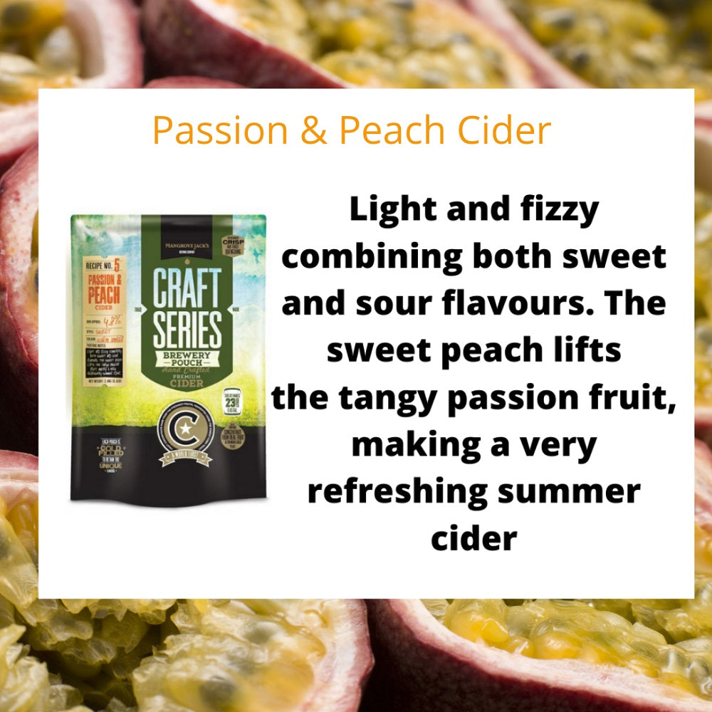 CIDER PASSION & PEACH MJ