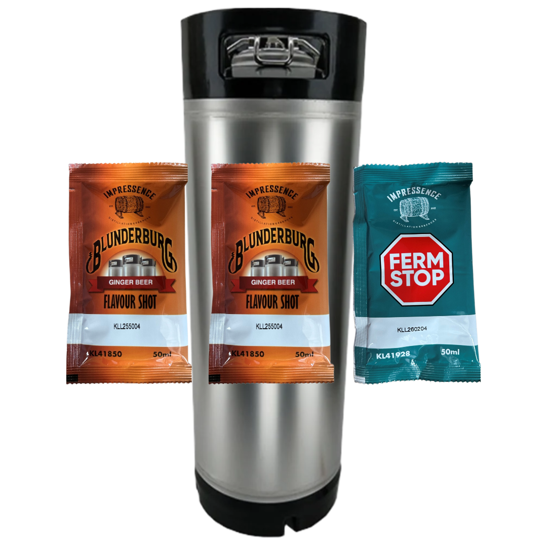 IMPRESSENCE BLUNDERBURG GINGER BEER KEG KIT