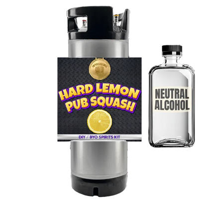IMPRESSENCE LEMON PUB SQUASH KEG KIT