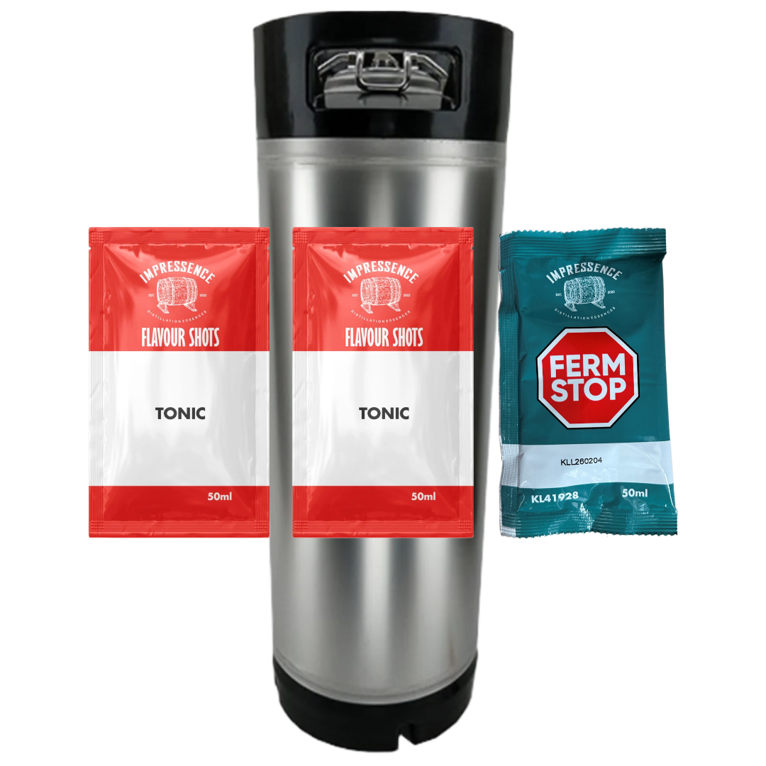 IMPRESSENCE TONIC WATER NON-ALCOHOLIC KEG KIT