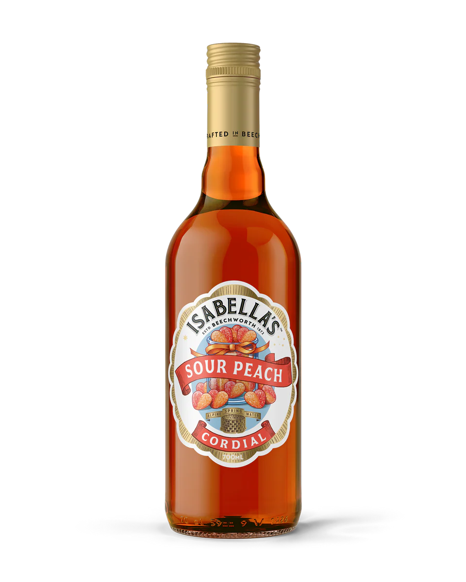 ISABELLAS SOUR PEACH CORDIAL