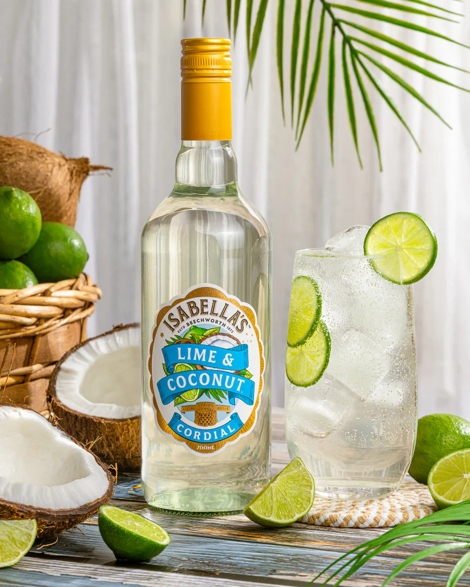 ISABELLAS LIME COCONUT CORDIAL