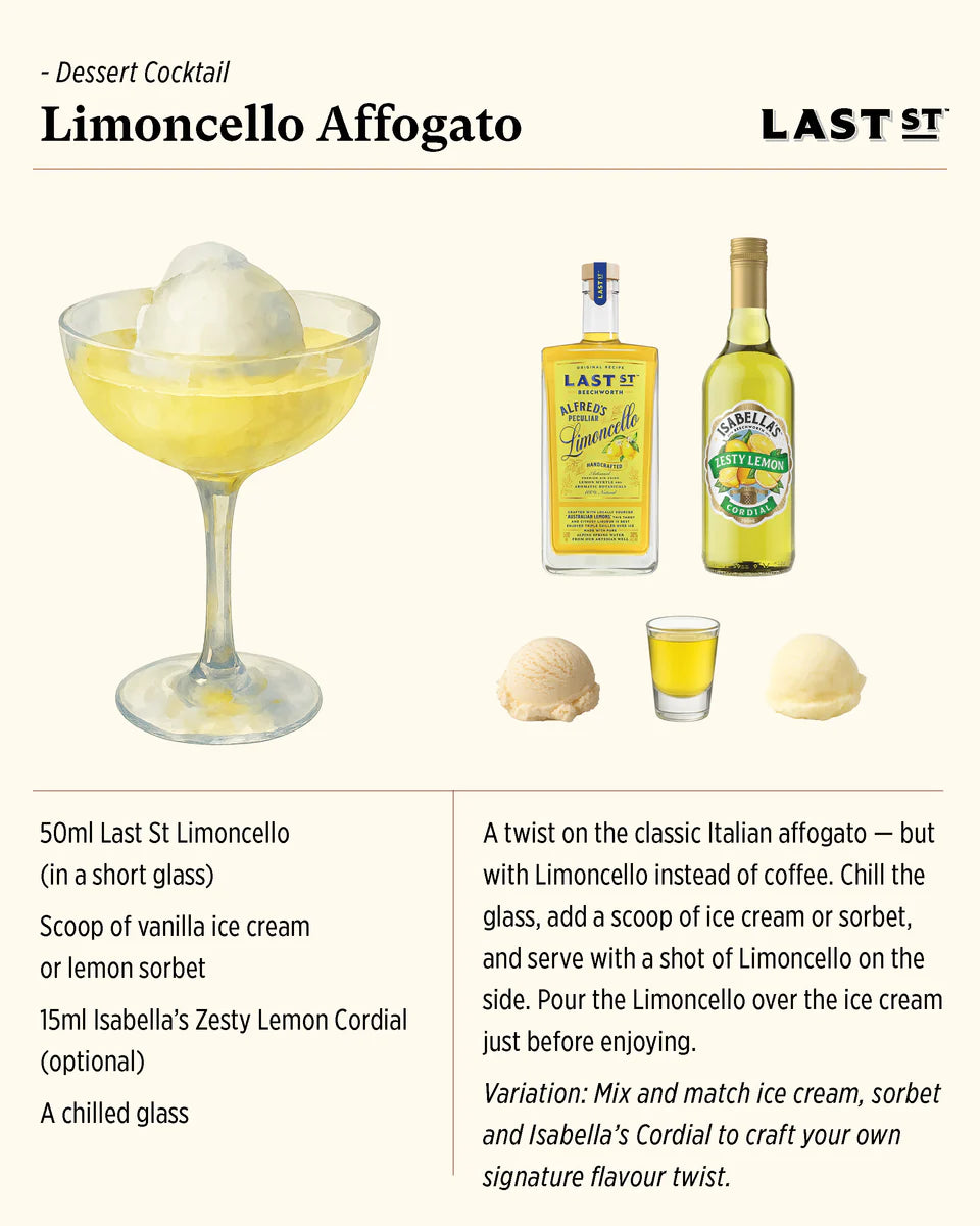 ISABELLAS ZESTY LEMON CORDIAL