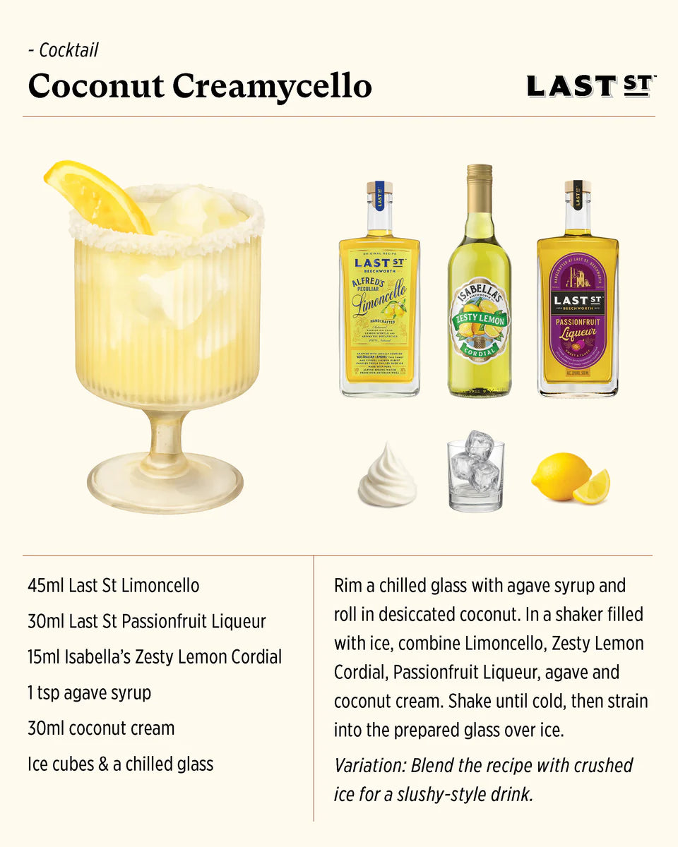 ISABELLAS ZESTY LEMON CORDIAL