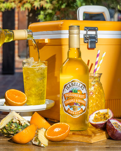 ISABELLAS PASSIONFRUIT, PINEAPPLE & ORANGE CORDIAL