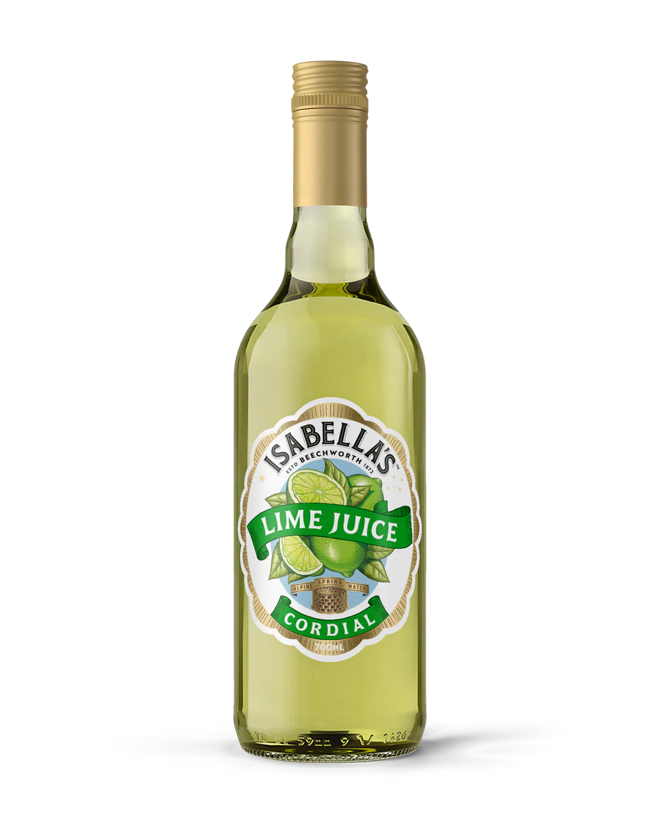 ISABELLAS LIME JUICE CORDIAL
