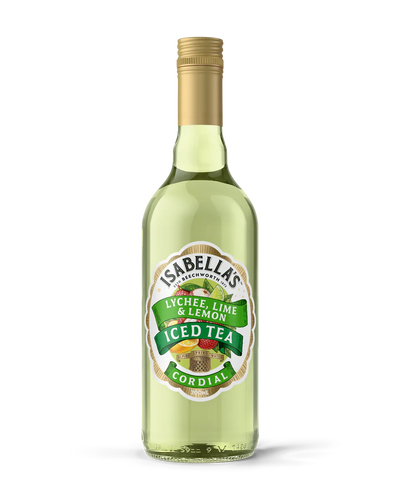 ISABELLAS LYCHEE, LIME & LEMON ICED TEA CORDIAL